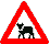 Знак 1.24 «Перегон скота»