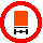 Знак 3.32 «Движение транспортных средств с опасными грузами запрещено»