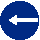 Знак 4.1.3 «Движение налево»