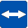 Знак 5.37 «Выезд на дорогу с реверсивным движением»